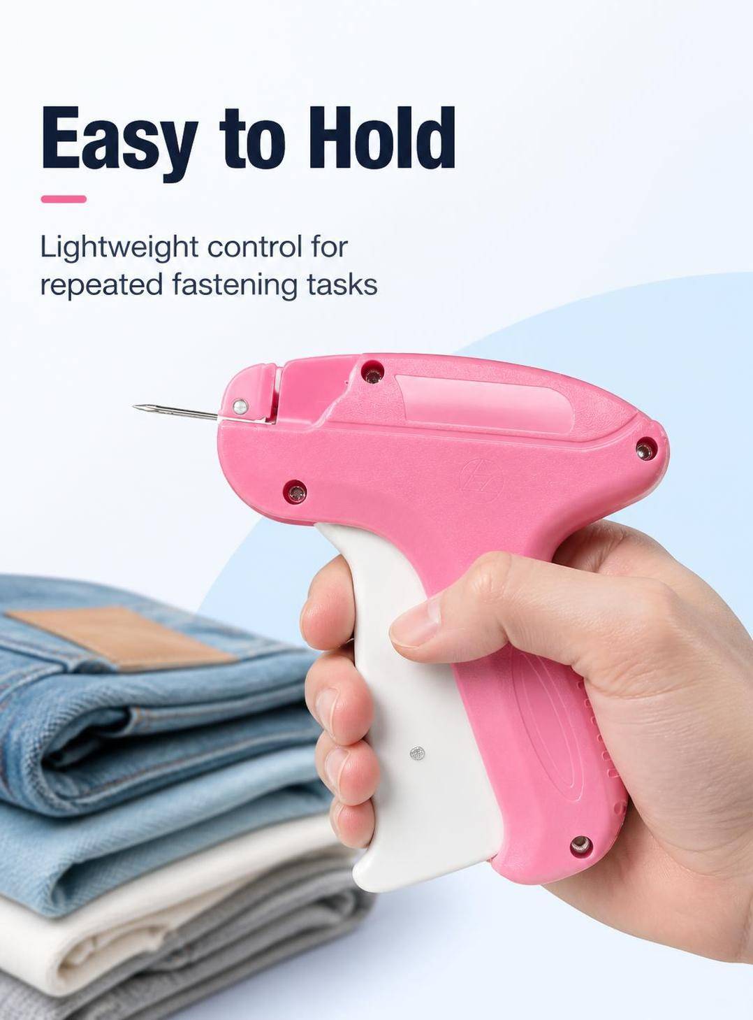 Easy to Hold - Lightweight control for repeated fastening tasks